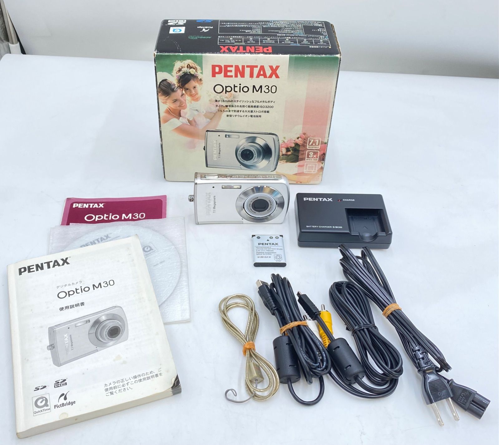 PENTAX ペンタックス コンパクトデジタルカメラ Optio M30 - メルカリ