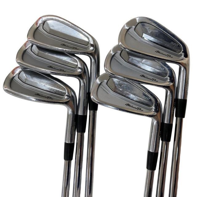 【中古】 ミズノ Mizuno Pro 520 6S アイアンセット IR 純正特注シャフト (フレックスその他) メンズ 男性用 右利き 右用 Dランク ゴルフクラブ