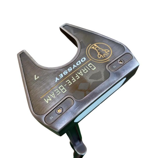 【中古】 オデッセイ GIRAFFE-BEAM #7 34インチ パター PT STROKE LAB 90 スチール (フレックスその他) メンズ 男性用 右利き 右用 Cランク ゴルフクラブ