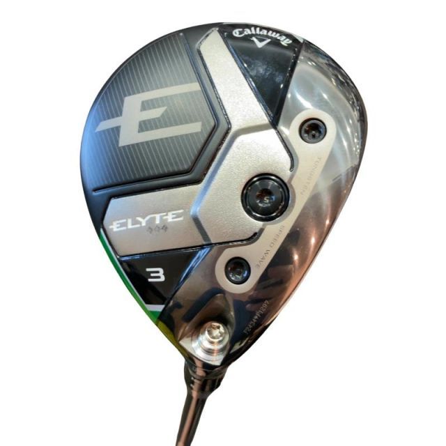 【中古】 キャロウェイ ELYTE ◆◆◆ 3W フェアウェイウッド FW 純正特注シャフト (フレックスX) メンズ 男性用 右利き 右用 Bランク ゴルフクラブ
