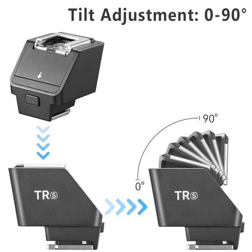 Godox TR-S TTLホットシューライザー X3 S iT30Pro S iT20 S iM22 iM20 iM30と互換性がある ミニフラッシュ用アクセサリー SONY カメラ用 0～90°チルト調整 30mmかさ上げ TTL・HSS e28f9231