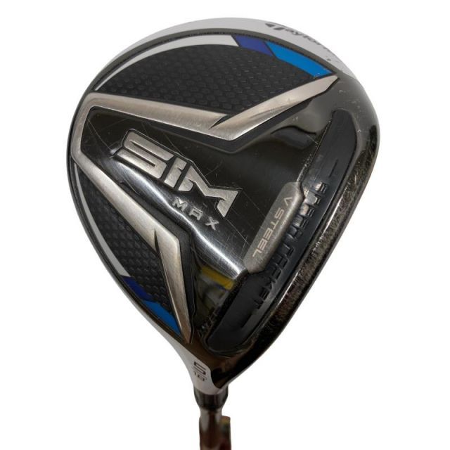 【中古】 テーラーメイド SIM MAX 5W フェアウェイウッド FW TENSEI BLUE TM50(FW) (フレックスS) メンズ 男性用 右利き 右用 Dランク ゴルフクラブ
