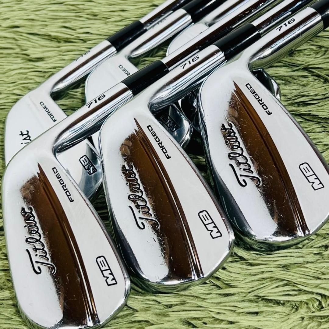 【中古】タイトリスト 716MB アイアン6本セット メンズゴルフ 初心者 入門 Titleist 右利き 男性 マッスルバック N.S.PRO modus3 SYSTEM3 TOUR125 スチール flex S 23,093円