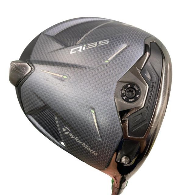 【中古】 テーラーメイド Qi35 10.5° ドライバー DR 純正特注シャフト (フレックスS) メンズ 男性用 右利き 右用 Cランク ゴルフクラブ