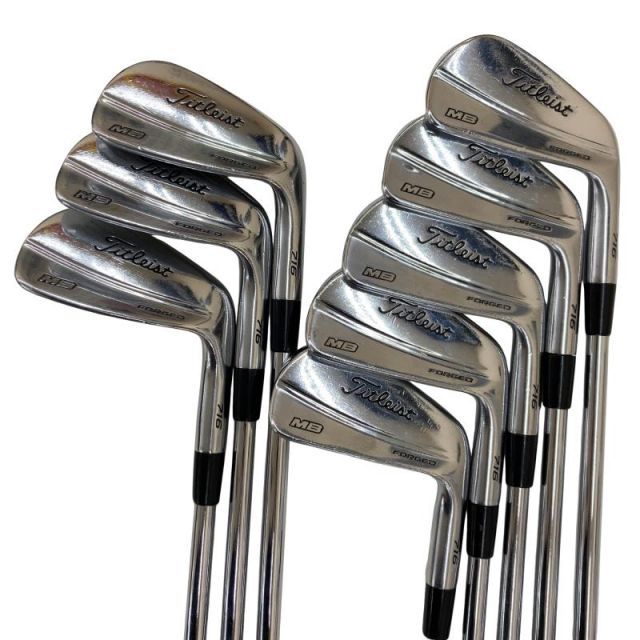 【中古】 タイトリスト Titleist MB 716 8S アイアンセット IR Dynamic Gold AMT (フレックスS) メンズ 男性用 右利き 右用 Cランク ゴルフクラブ
