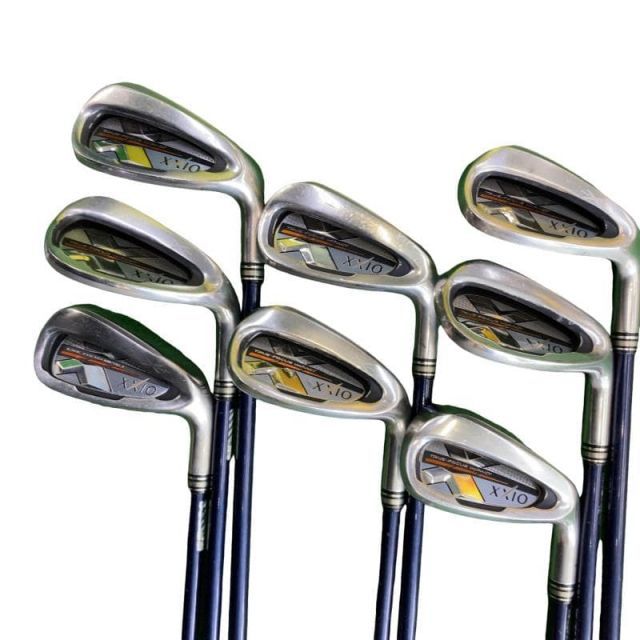 【中古】 ダンロップ XXIO(2018) 8S アイアンセット IR XXIO MP1000(アイアン) (フレックスR) メンズ 男性用 右利き 右用 Cランク ゴルフクラブ