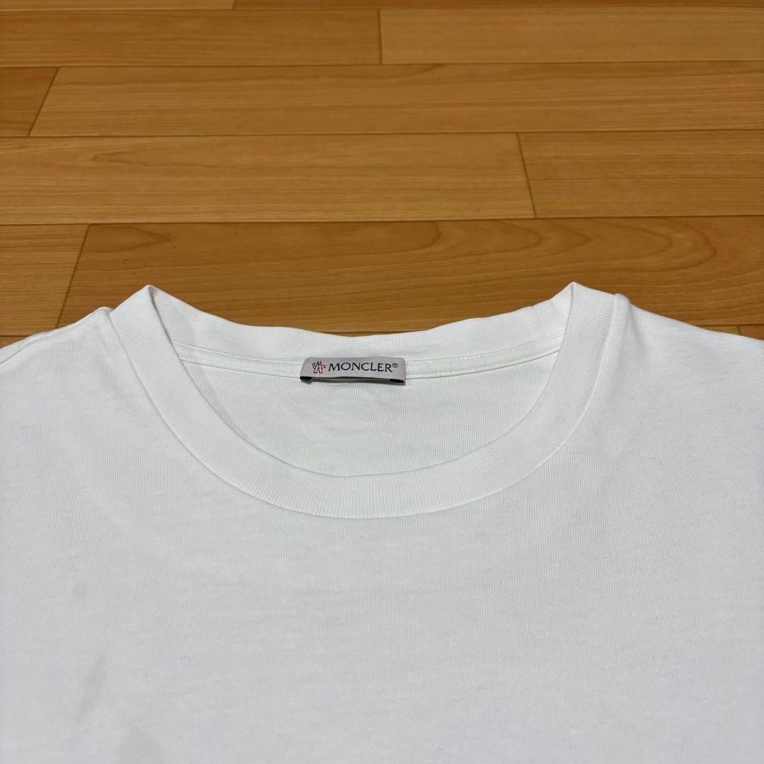 モンクレール ワッペン Tシャツ ホワイト M 国内正規品 5S539 - メルカリ