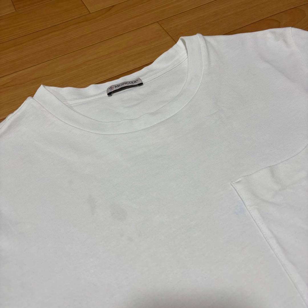 モンクレール ワッペン Tシャツ ホワイト M 国内正規品 5S539 - メルカリ