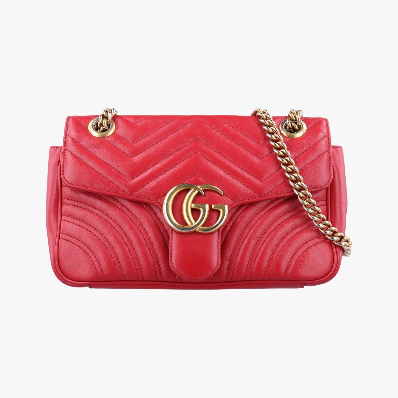 グッチGucciGGマーモント レッド レザー 443497 D021852833