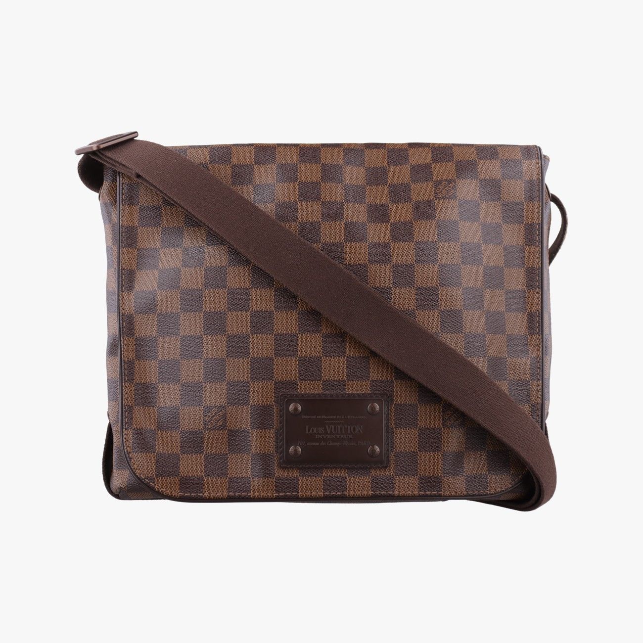 ルイヴィトンLouis VuittonブルックリンMM エベヌ ダミエキャンバス N51211 CA4151