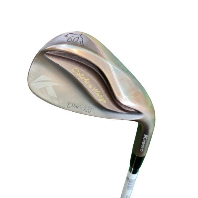 【中古】 キャスコ Dolphin Wedge DW-123 Copper 60° ウェッジ WG 純正特注シャフト (フレックスS) メンズ 男性用 右利き 右用 Cランク ゴルフクラブ