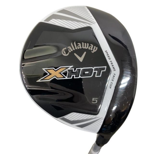【中古】 キャロウェイ X HOT 5W フェアウェイウッド FW X HOT 60W(フェアウェイウッド) (フレックスS) メンズ 男性用 右利き 右用 Cランク ゴルフクラブ
