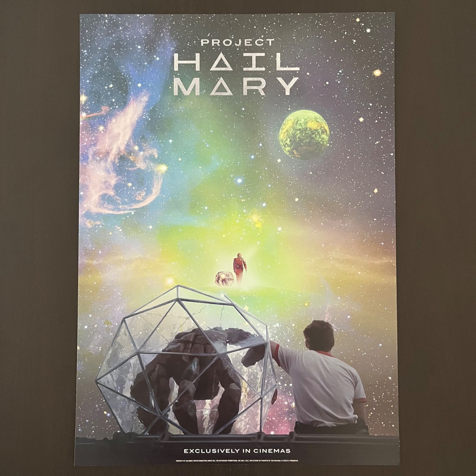映画 プロジェクト・ヘイル・メアリー 入場者特典 A3ポスター ロッキー
