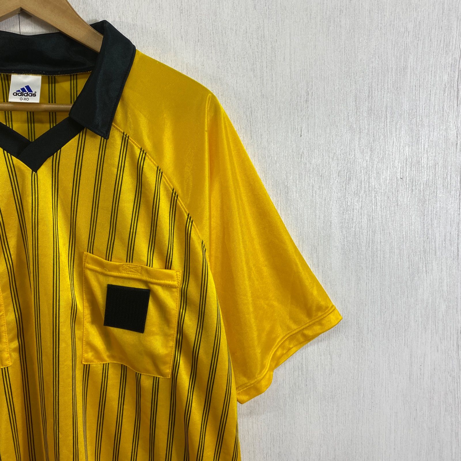 90s adidas アディダス レフェリーシャツ 審判 ゲームシャツ デサント
