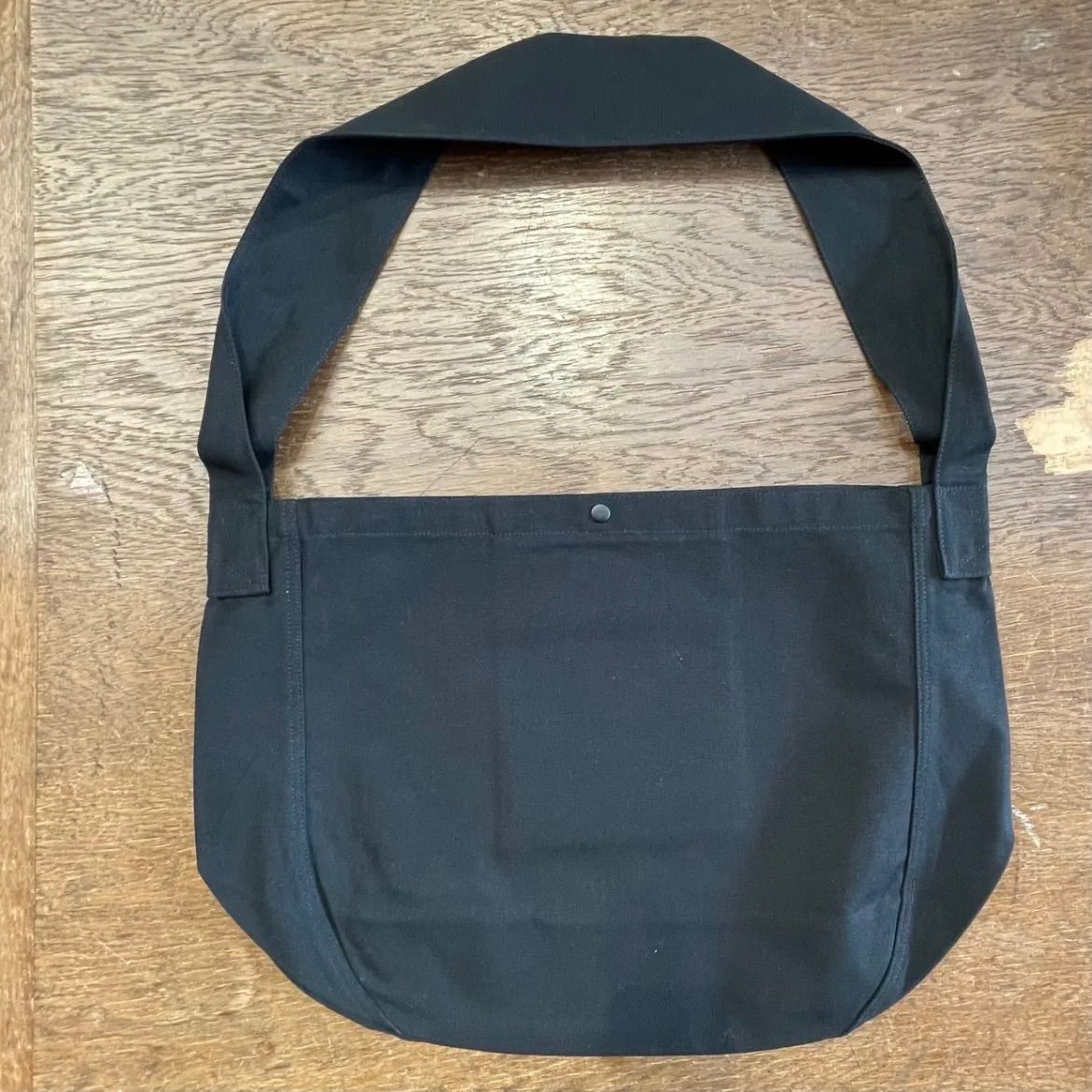 OSU dandy” News paper bag Black モッズ レトロ サコッシュ