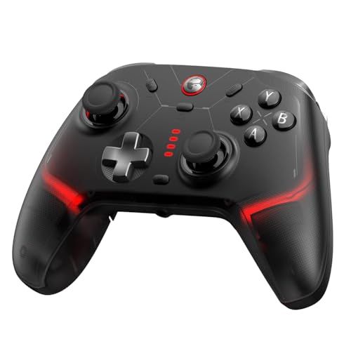 【新品】GameSir Cyclone 2 マルチプラットフォームワイヤレスコントローラー、TMR電磁ジョイスティック＆ホール効果スイッチトリガー、Switch/PC/iOS/Android/Steam用6軸ジャイロゲーミングコントローラー 114fb2e3