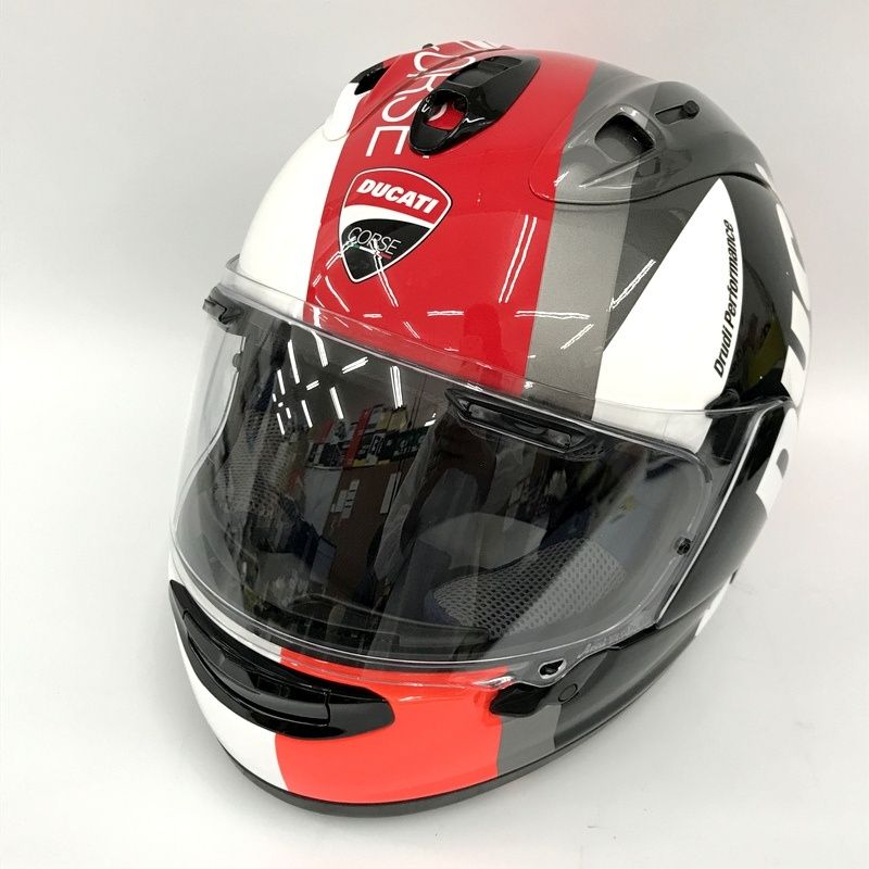 Arai アライ RX-7X DucatiiCorse Druid Performance フルフェイスヘルメット Sサイズ オートバイ ツーリング バイカー バイク用品 ★TA272