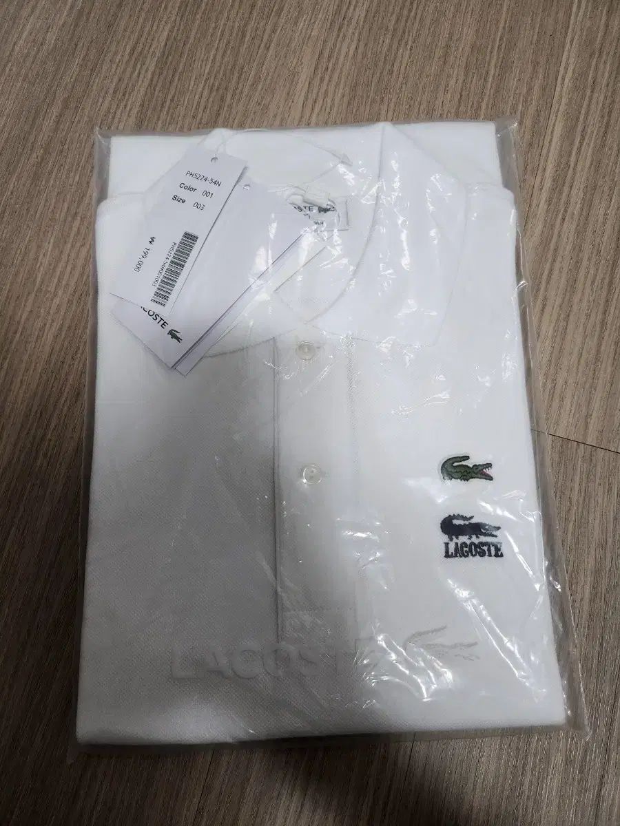 (正規品) LACOSTE X ONE PIECE 半袖 カラーTシャツ 白 4 新品