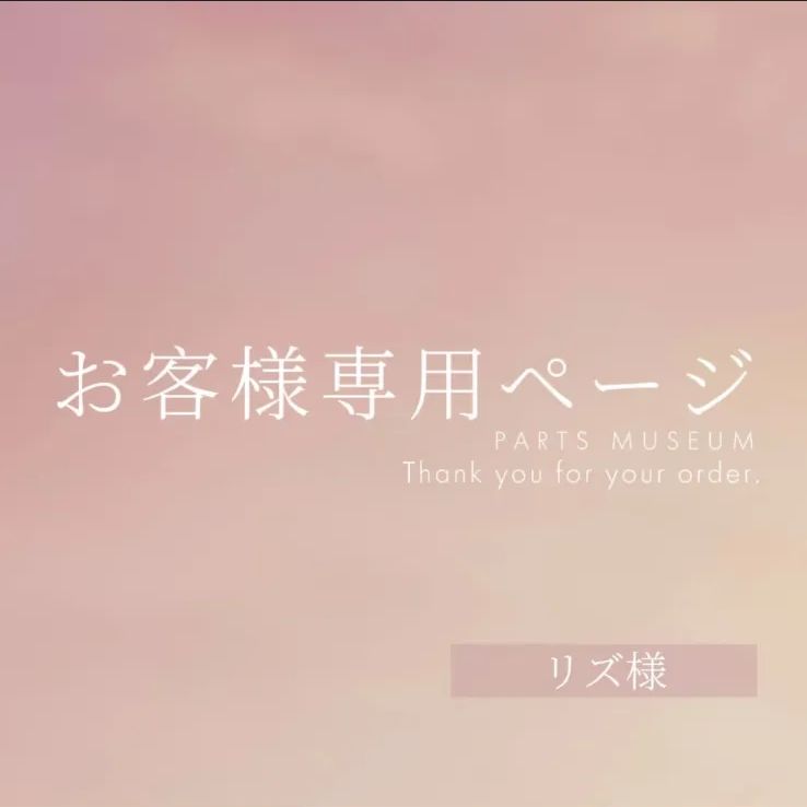 リズ様専用ページ ご購入期限5月25日まで - メルカリ
