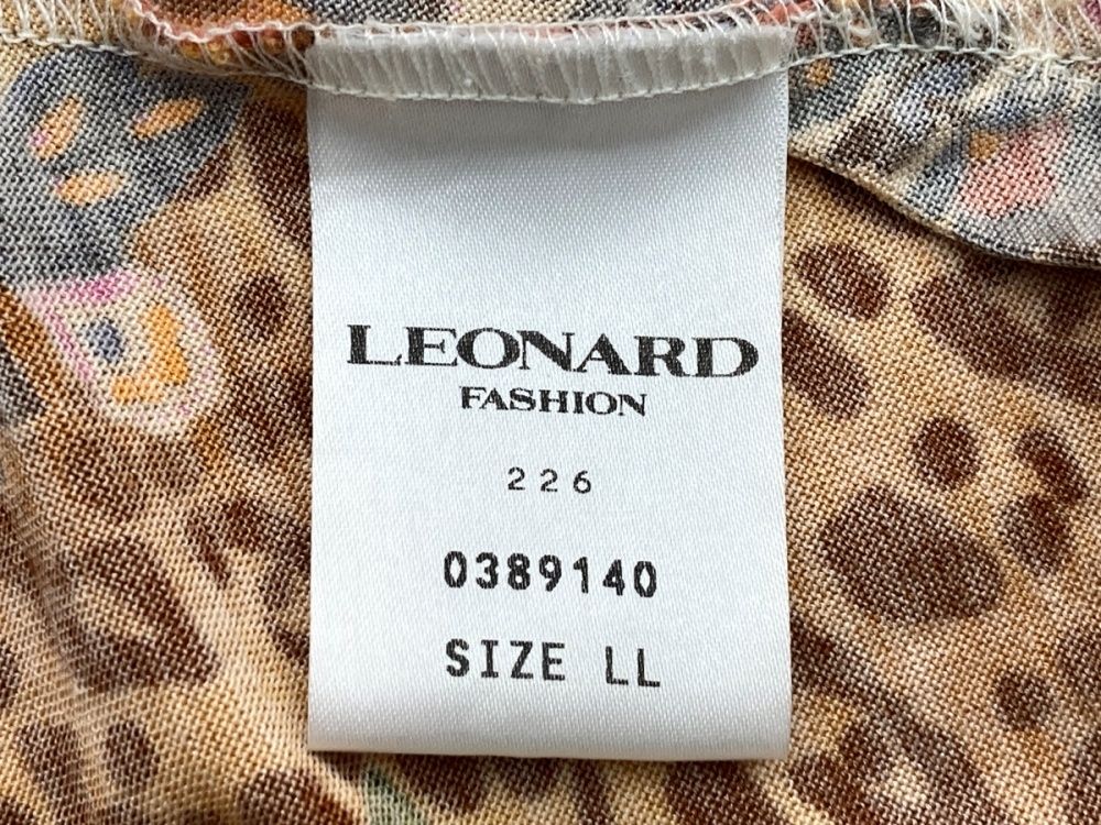 レオナール LEONARD スポーツ SPORT ウール シルクブレンド