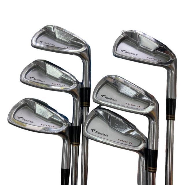 中古】 ブリヂストン TOURSTAGE X-BLADE CB 8S アイアンセット IR NS