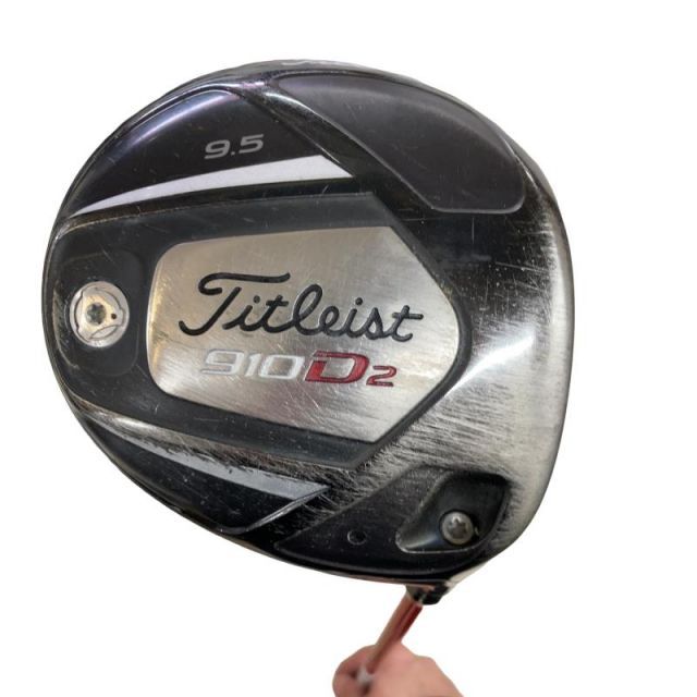 【中古】 タイトリスト 910 D2 9.5° ドライバー DR Tour AD DJ-6 (フレックスS) メンズ 男性用 右利き 右用 Cランク ゴルフクラブ
