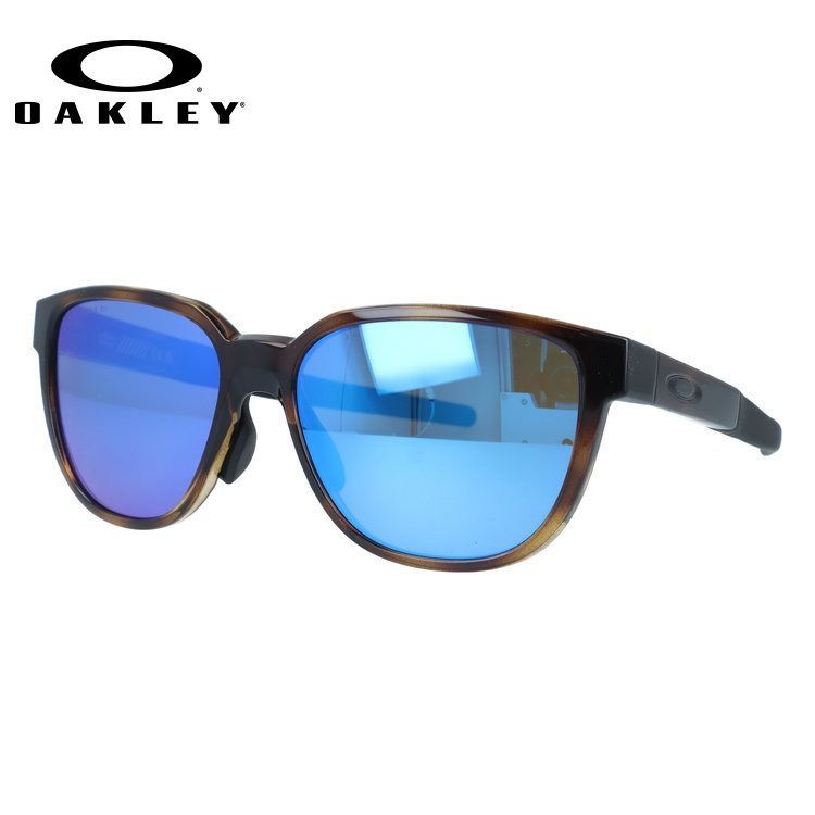 【訳あり】オークリー サングラス アクチュエーター 偏光サングラス プリズム ミラーレンズ アジアンフィット OAKLEY ACTUATOR OO9250A-0457 57サイズ ウェリントン型 ポラライズド ローブリッジフィット ユニセックス レディース