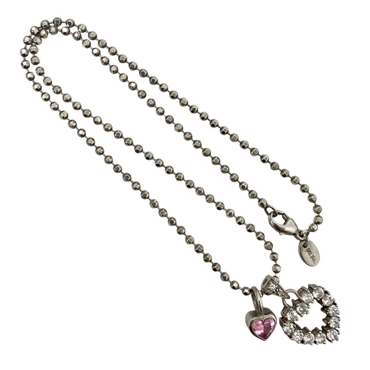 Folli Follie】ハート ネックレス SV925 SILVER/シルバー 総重量約12.1
