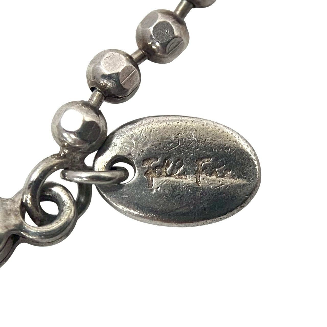 Folli Follie】ハート ネックレス SV925 SILVER/シルバー 総重量約12.1