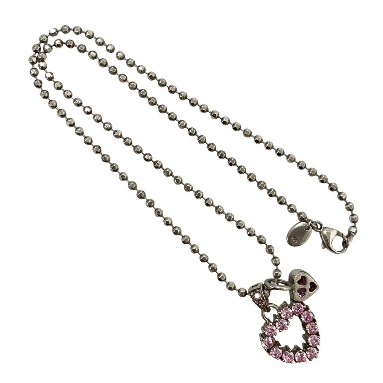 Folli Follie】ハート ネックレス SV925 SILVER/シルバー 総重量約12.1