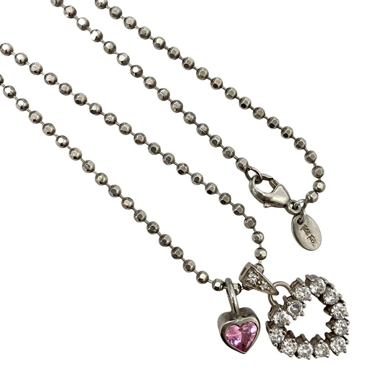 Folli Follie】ハート ネックレス SV925 SILVER/シルバー 総重量約12.1 