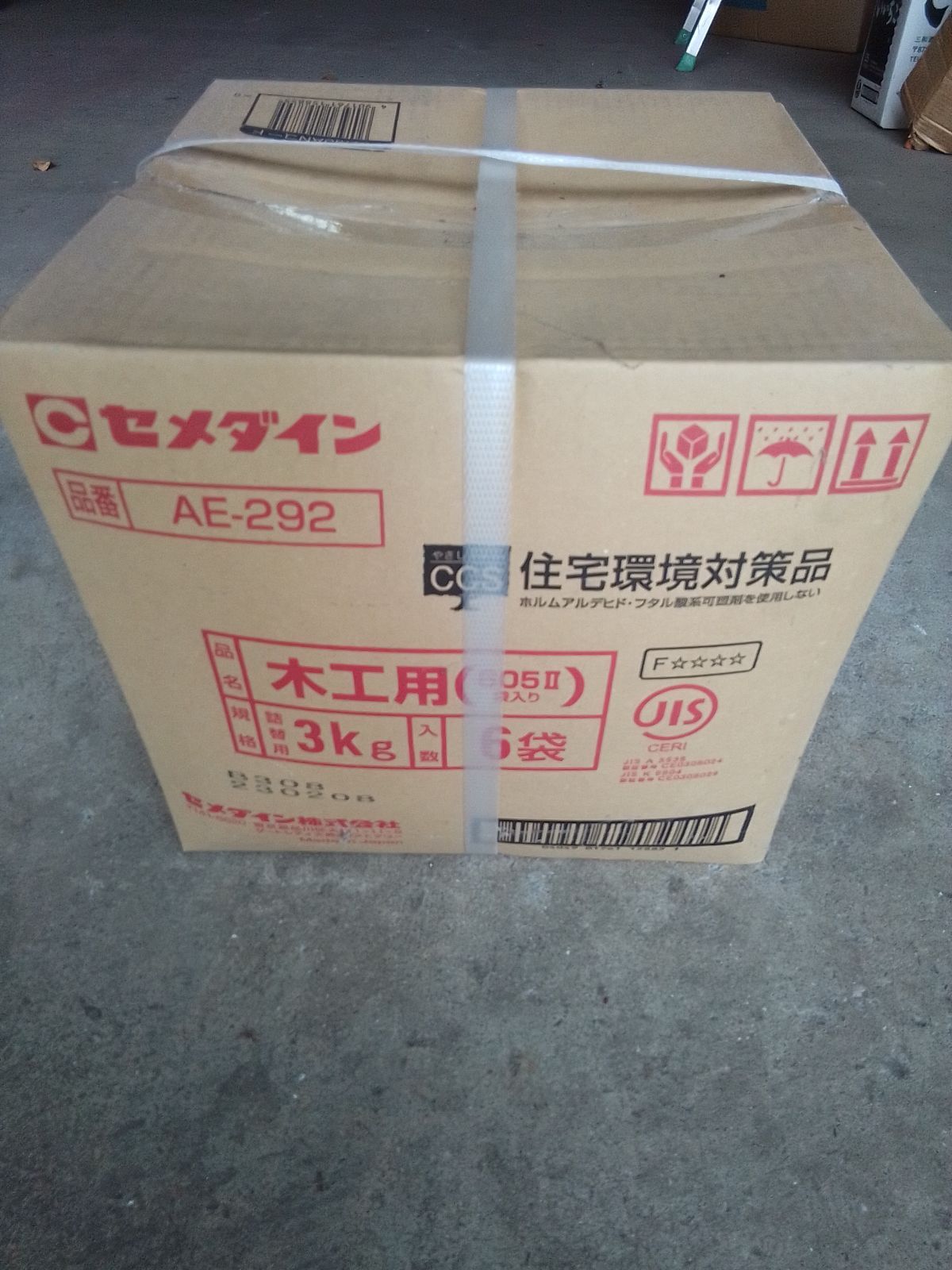 セメダイン 木工用ボンド 袋入 3kgx6個