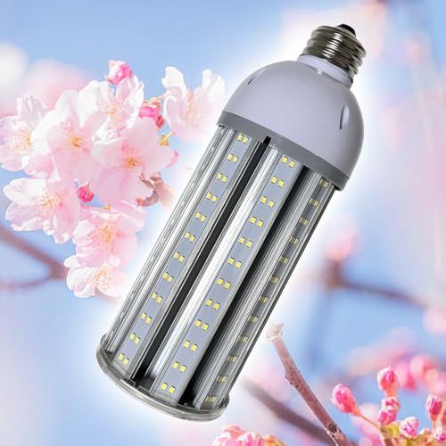 LEDコーンライト トウモロコシ型 60W LED電球 E26 E39 口金両用 LEDライト 9600LM 超高輝度 照明コーン型 水銀灯交換用 白熱灯交換用 密閉型器具対応 省エネ 長寿命 倉庫 工場 看板 天井照明 屋内ガレージ 取付簡 1bd5d8e3
