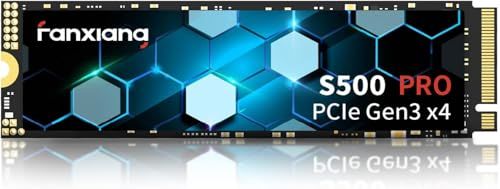 fanxiang SSD 256GB NVMe PCIe Gen3.0x4 3000MB/s TLC 3D NAND M.2 2280 内蔵SSD 32Gb/s ノートパソコン/デスクトップに対応 200TBW 5年保証 S500 Pro 国 cc63059e