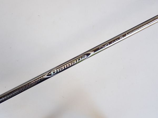 三菱レイヨン ディアマナZF40 S 全長43.5インチ　抜きしろ1.25インチ