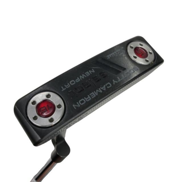 【中古】 タイトリスト SCOTTY CAMERON select NEWPORT 34インチ パター PT スチール (フレックスその他) メンズ 男性用 右利き 右用 Cランク ゴルフクラブ