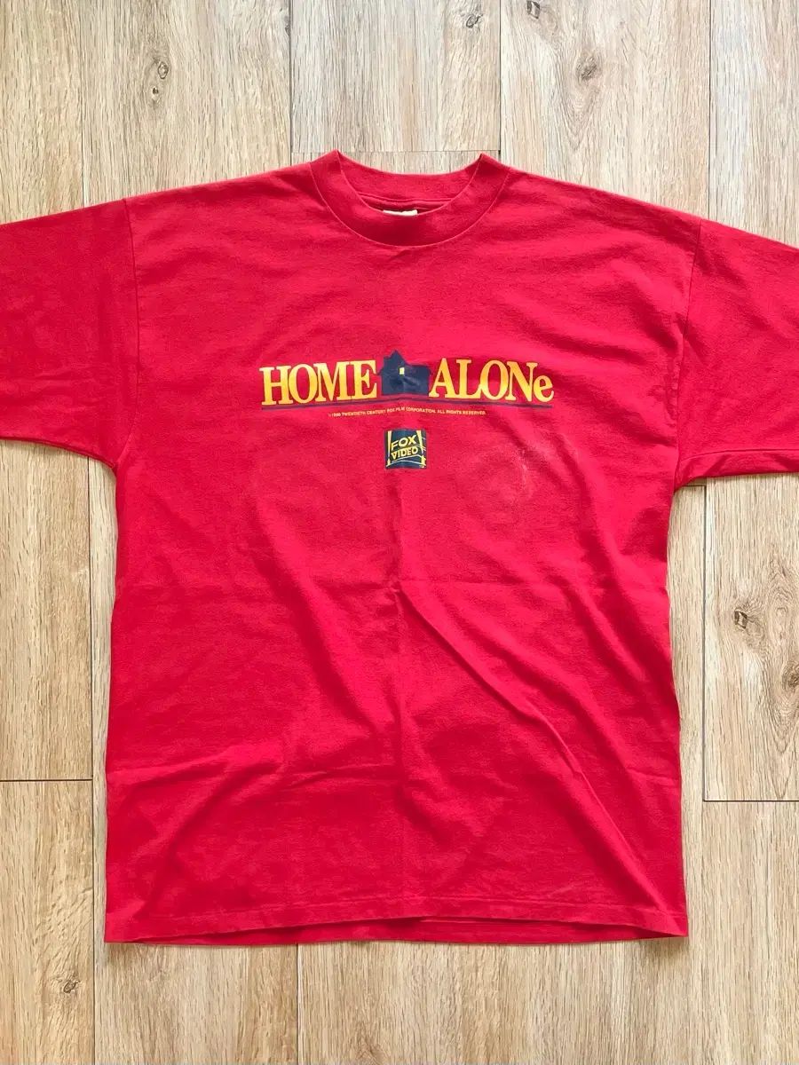 韓国国内唯一 90s Made USA 映画 ホーム・アローン プロモ ヴィンテージ Tシャツ