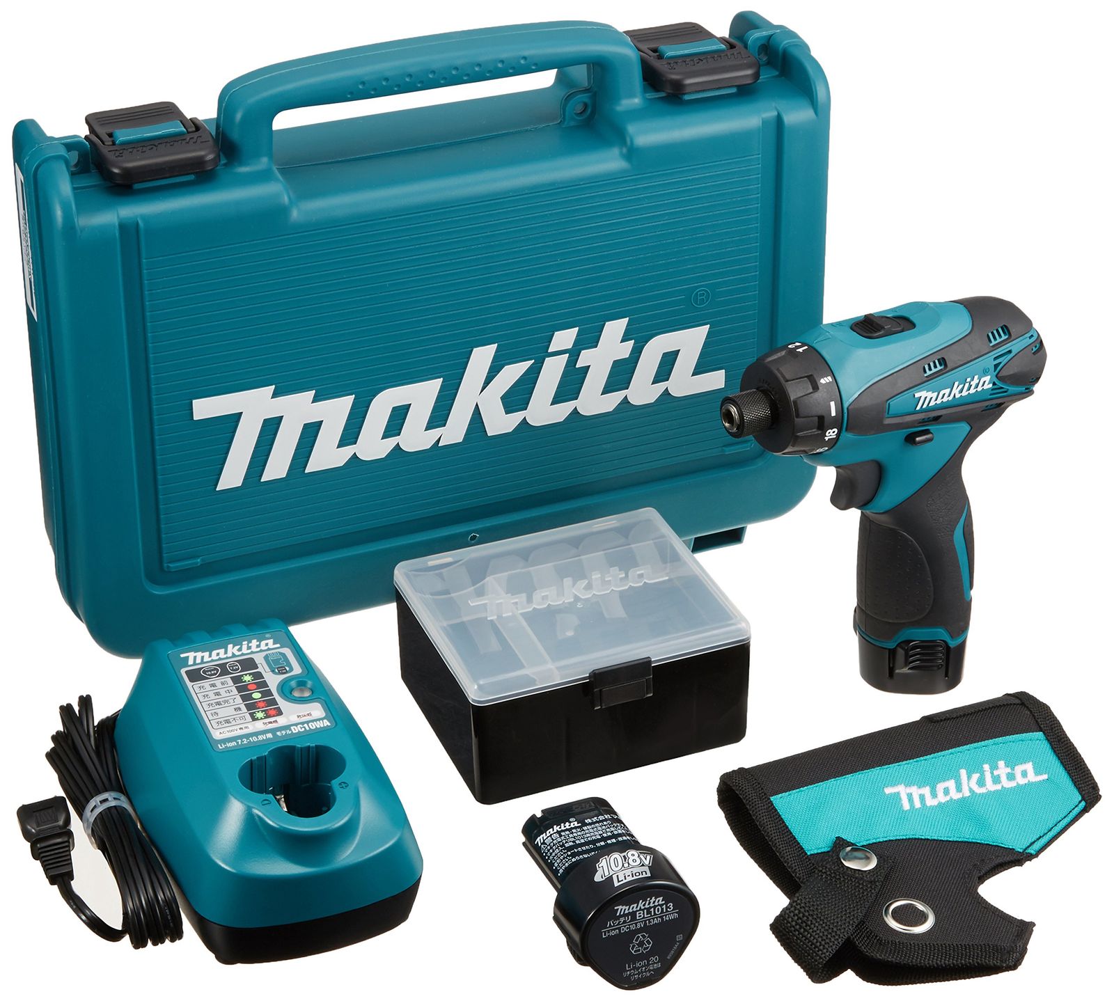 マキタ 充電式ドライバドリル 10.8V DF030DWX バッテリー2個付きp 7a823338