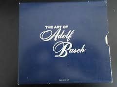 【CD】アドルフ・ブッシュの芸術