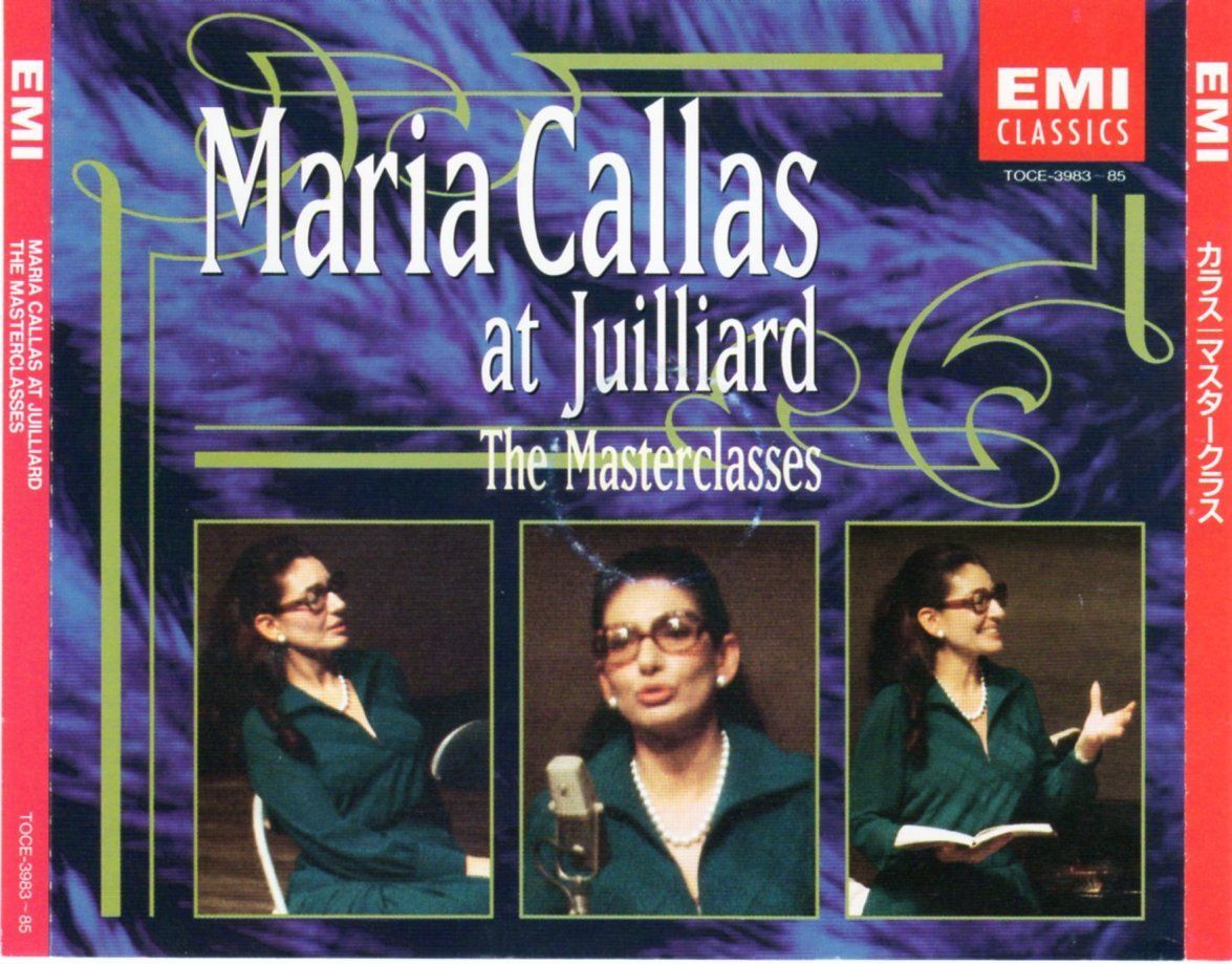 【CD】マリア・カラスのマスタークラス