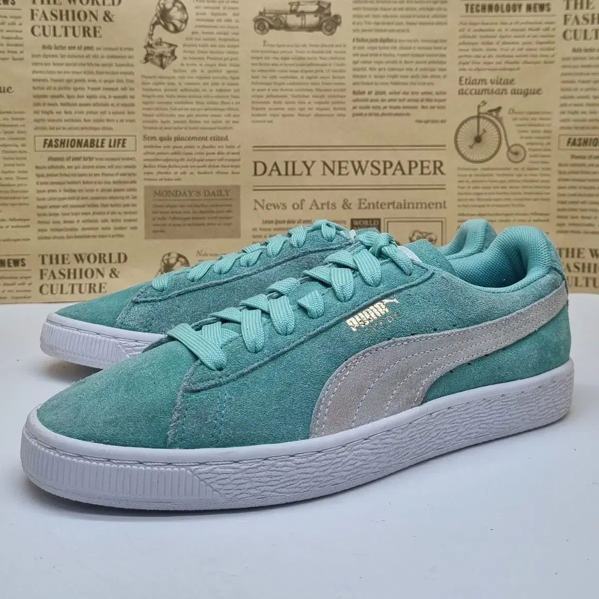 PUMA プーマ スウェード ミント レディーススニーカー 240