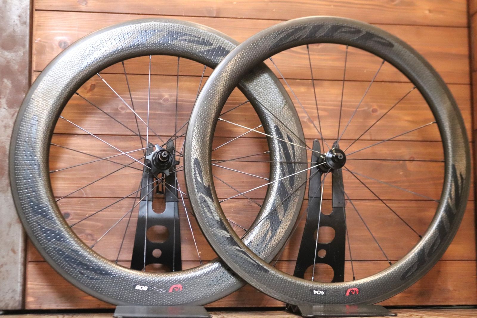 ZIPP 404 808 値下げ⭕️ クリンチャー カーボンホイール ジップ ZIPP 404/808 FIRECREST カーボン クリンチャー ホイールセット