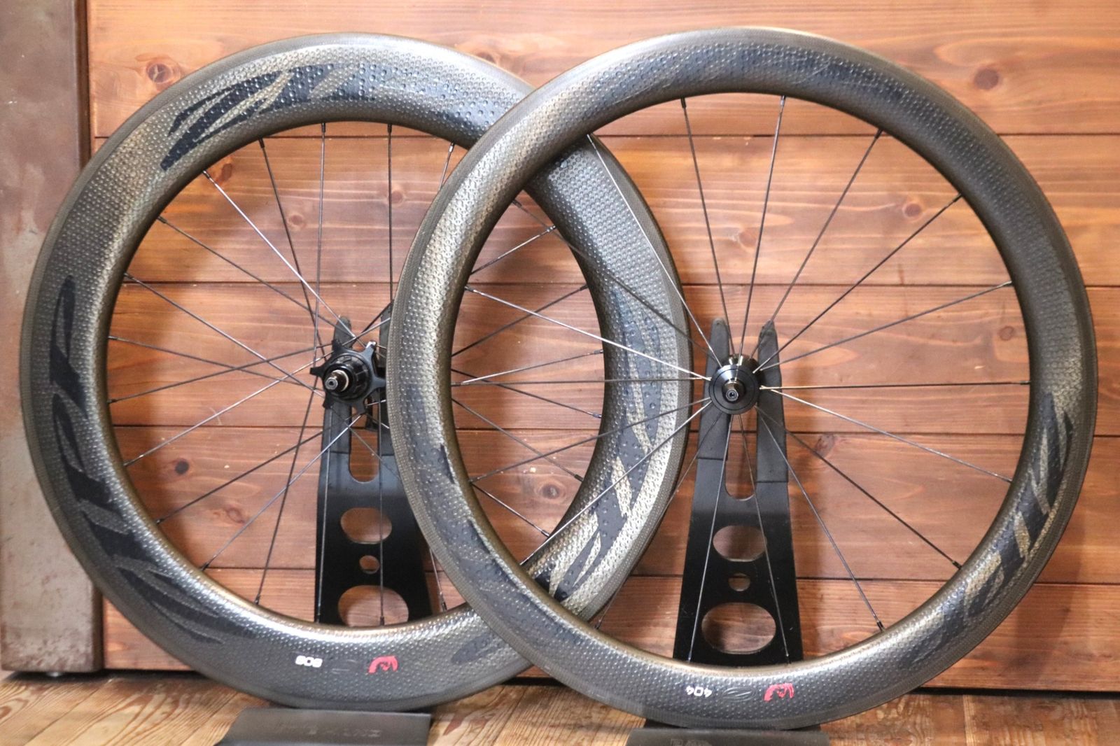 ジップ ZIPP 404/808 FIRECREST カーボン クリンチャー ホイールセット