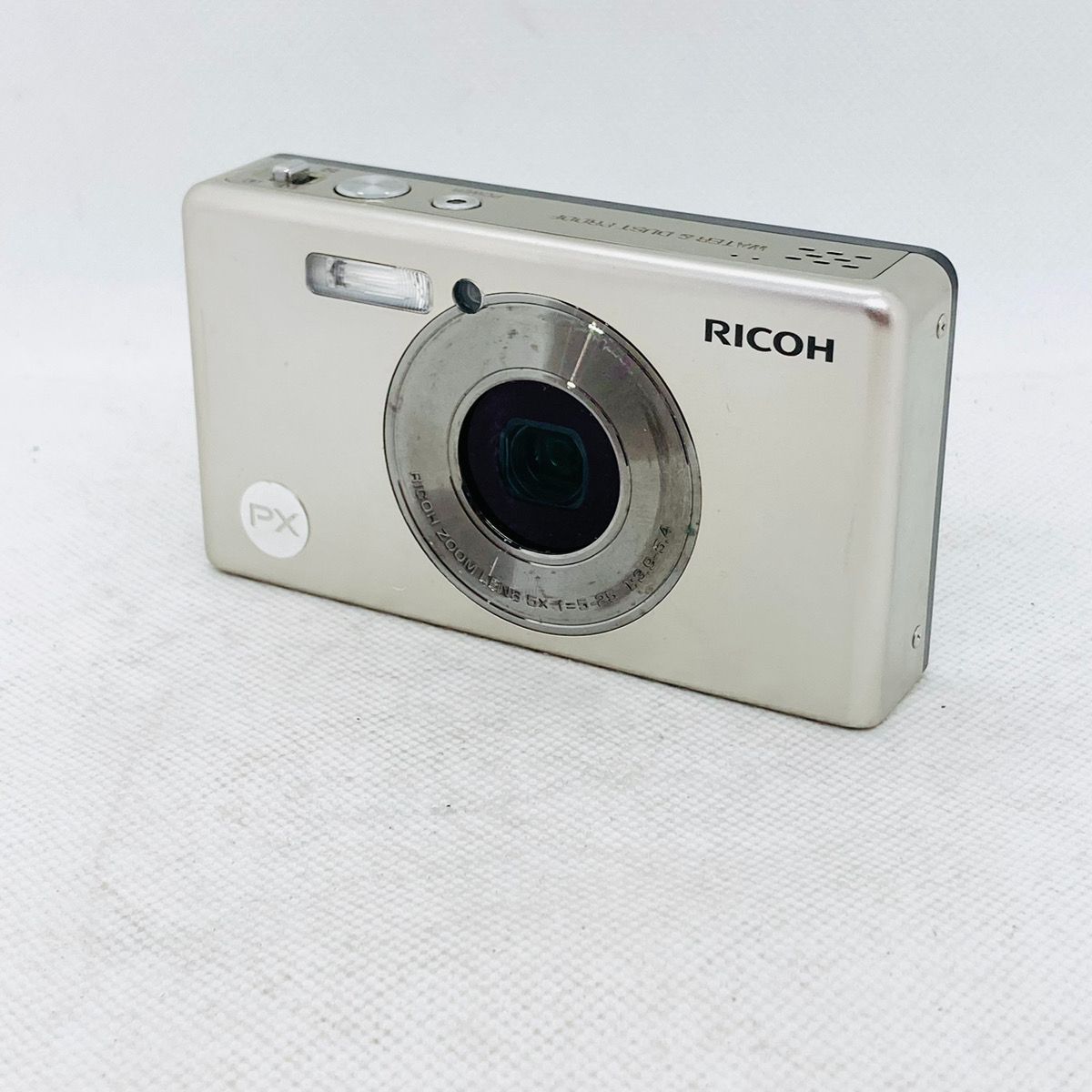 動作確認済】RICOH PX リコー 防水タフネス デジカメ 本体＋バッテリー 