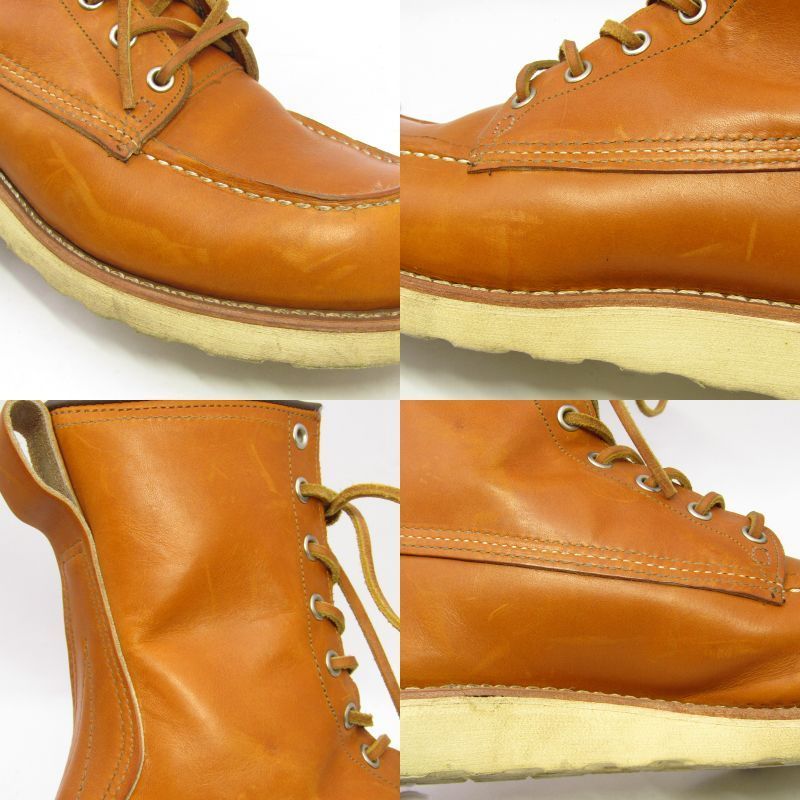 REDWING レッドウィング US8.5D 26.5cm アイリッシュセッター 9877 2012年製 復刻犬タグ 四角犬タグ ゴールドラセット セコイア 35005563