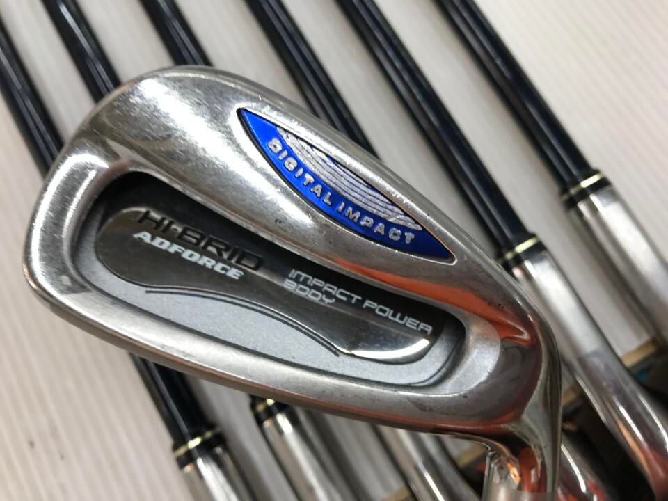 ダンロップ　ハイブリッド アドフォース　HB300　Rフレックス　アイアンセット　中古　ゴルフドゥ！成田美郷台店【最短即日発送】