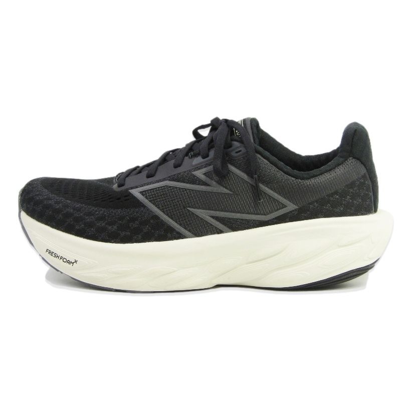 美品 New Balance ニューバランス 27cm M1080B14 Fresh Foam X 1080 v14 フレッシュフォーム ランニングシューズ 厚底 ブラック 35005572