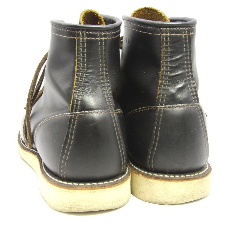 REDWING レッドウィング US8.5E 26.5cm モックトゥ 9874 復刻四角犬