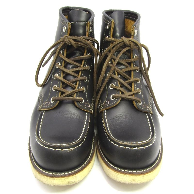 REDWING レッドウィング US8.5E 26.5cm モックトゥ 9874 復刻四角犬