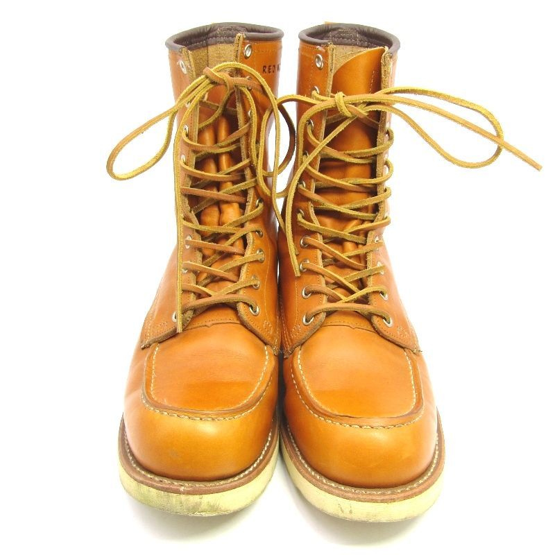 REDWING レッドウィング US8.5D 26.5cm アイリッシュセッター 9877 2012年製 復刻犬タグ 四角犬タグ ゴールドラセット セコイア 35005563